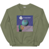 EuroSpaceHub by Artist on the Moon - unisex cotton sweater - Image 2